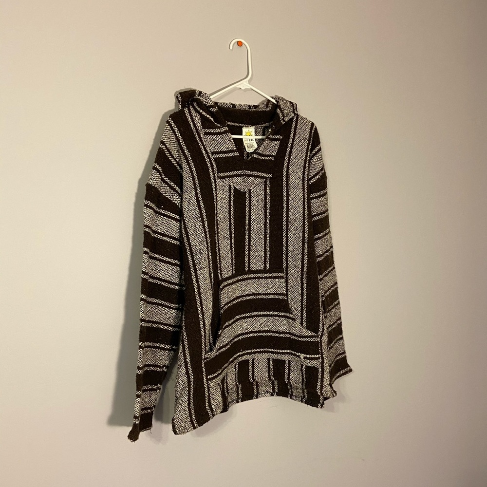 Brown Baja Hoodie